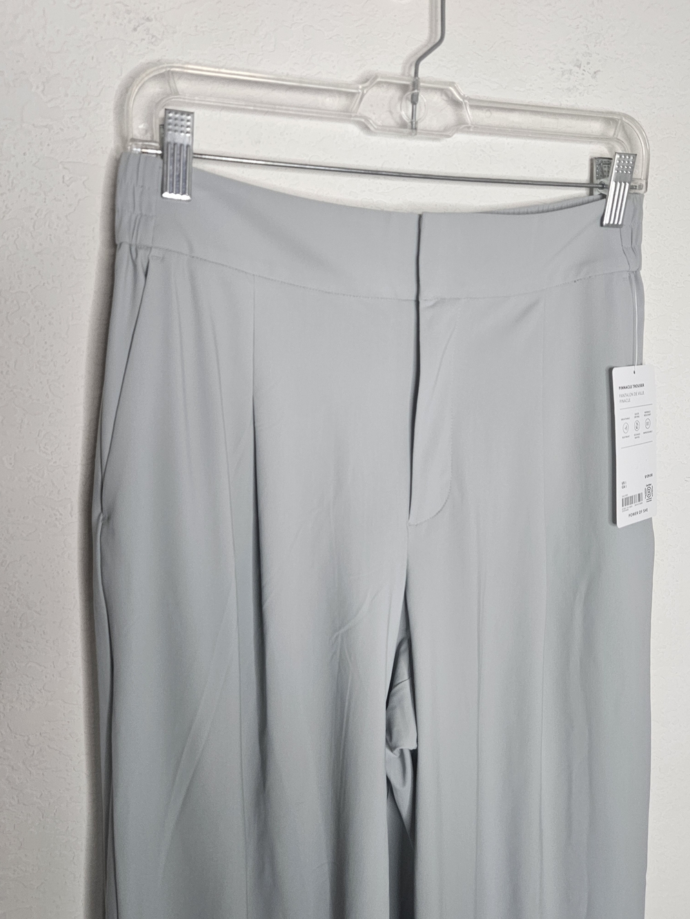 NWT Athleta Pinnacle Trouser High Rise Wide Leg Sage Green Stretchy Careerwear - Picture 6 of 14